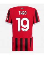 Ženske Nogometnih dresov AC Milan Theo Hernandez #19 Domači 2024-25 Kratki rokavi